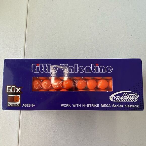 NIB -Little Valentine Speed Darts 60X Refill Pack - N-Strike Mega Series Blaster - Picture 3 of 5